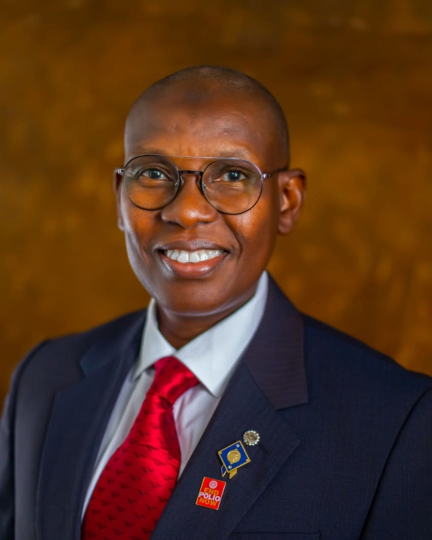District Governor Rtn. Sikiru Adetona Owonikoko